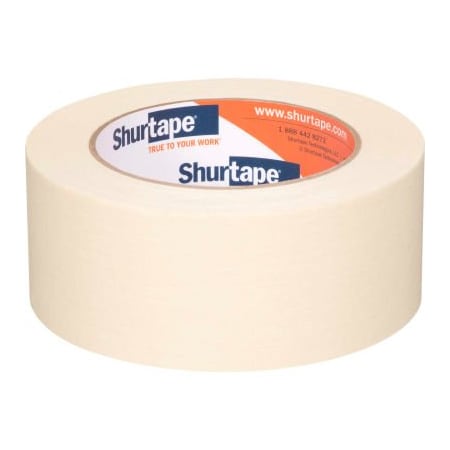 Shurtape Shurtape General Purpose, Medium-High Adhesion Masking Tape, Natural, 48mm x 55m - Case of 24 201988